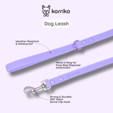 Waterproof PVC Dog Leash - Lilac (Final Sale)