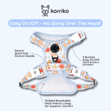 Essential Exploration No-Pull Harness Walk Set - Pizza (3-Piece)