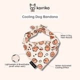 Cooling Dog Bandana - Potato