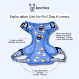 Essential Exploration No-Pull Harness Walk Set - S'mores (3-Piece)