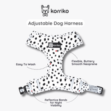 Adjustable Dog Harness - Spotted (SECONDS - FINAL SALE)