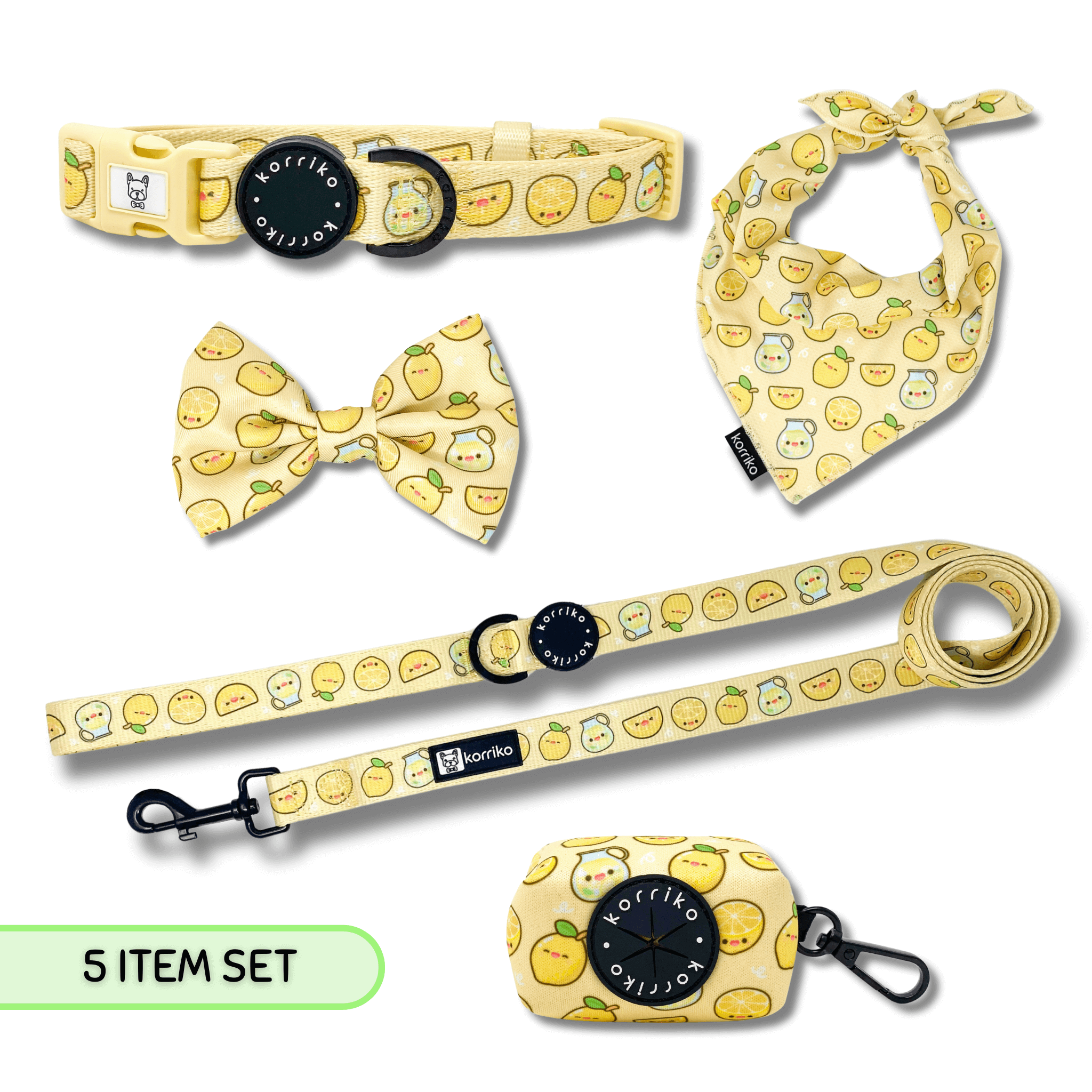 Ultimate Collar Bundle Set - Lemonade (5-Piece)