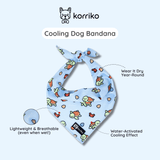 Cooling Dog Bandana - Under The Sea
