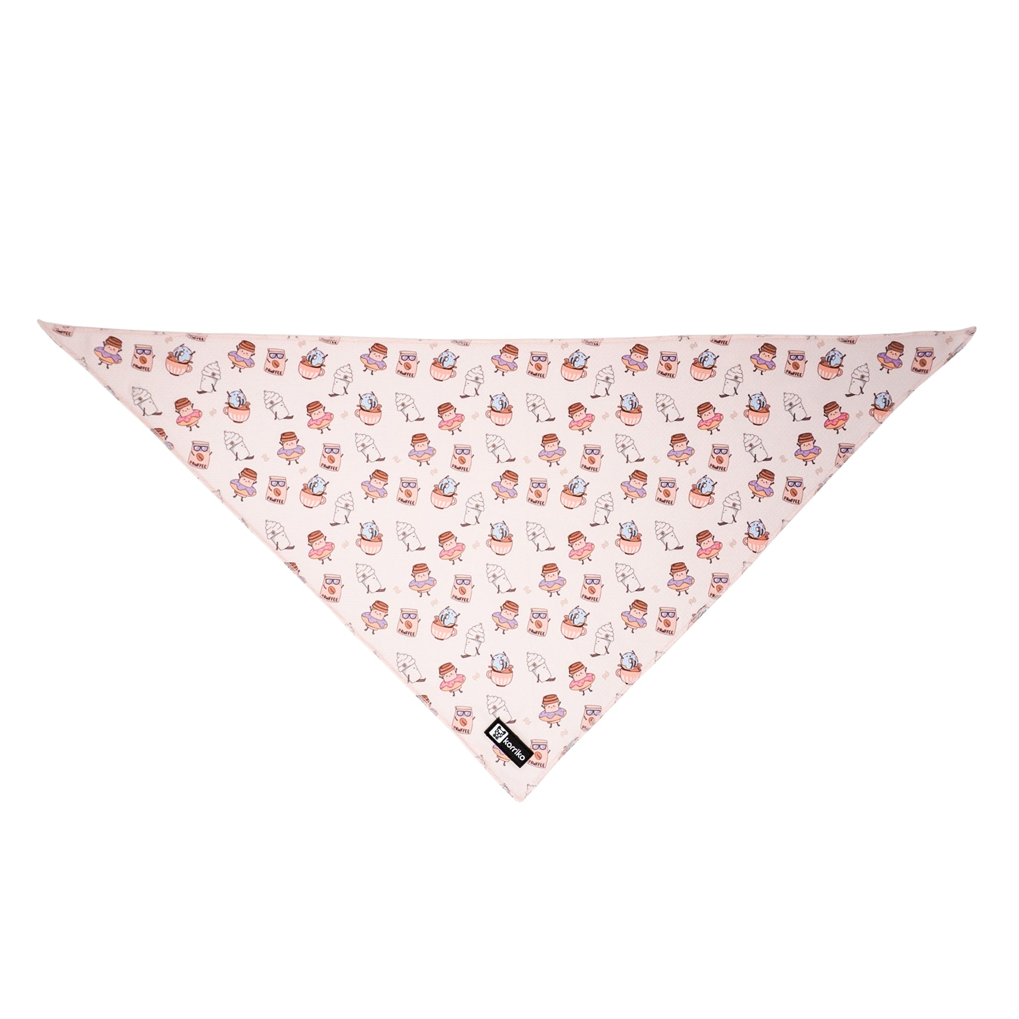 Cooling Dog Bandana - Coffee Break (Final Sale)