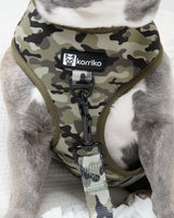 Classic No-Pull Dog Harness - Green Camo (Final Sale)