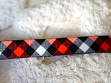 Dog Leash - Red Plaid (Final Sale)