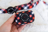 Poop Bag Dispenser - Red Plaid (Final Sale)