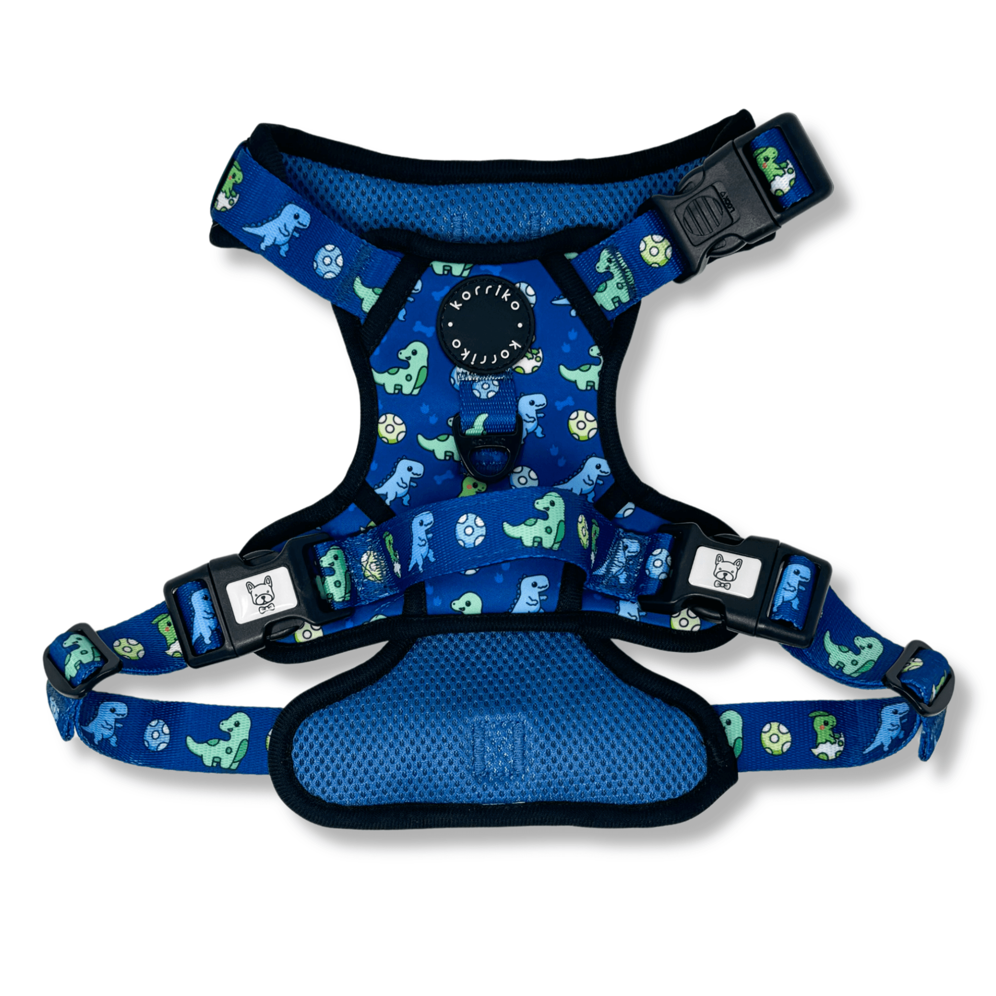Exploration No-Pull (Step-In) Dog Harness - Dino