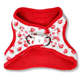 Step-In Vest Dog Harness - Strawberries & Cream