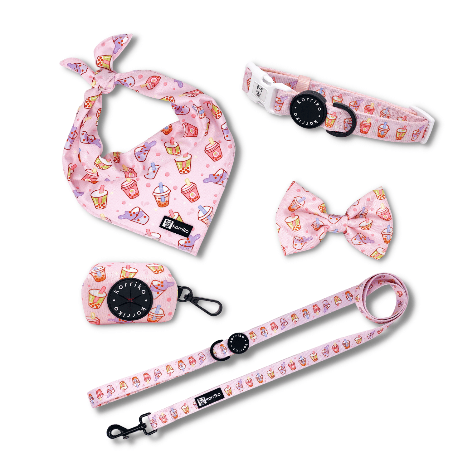 Ultimate Collar Bundle Set - Taro Milk Tea (5-Piece)