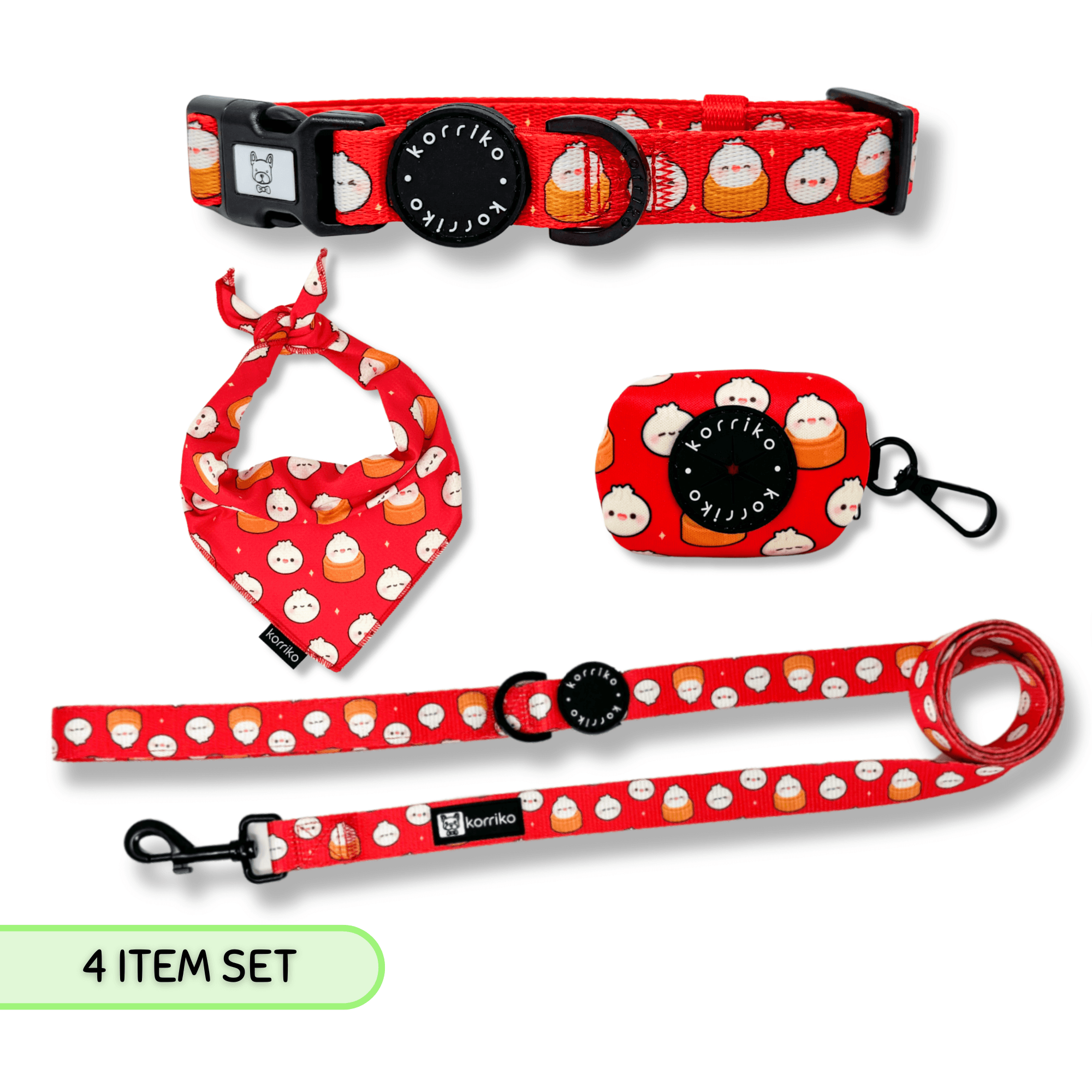Ultimate Collar Bundle Set - Soup Dumpling (4-Piece)