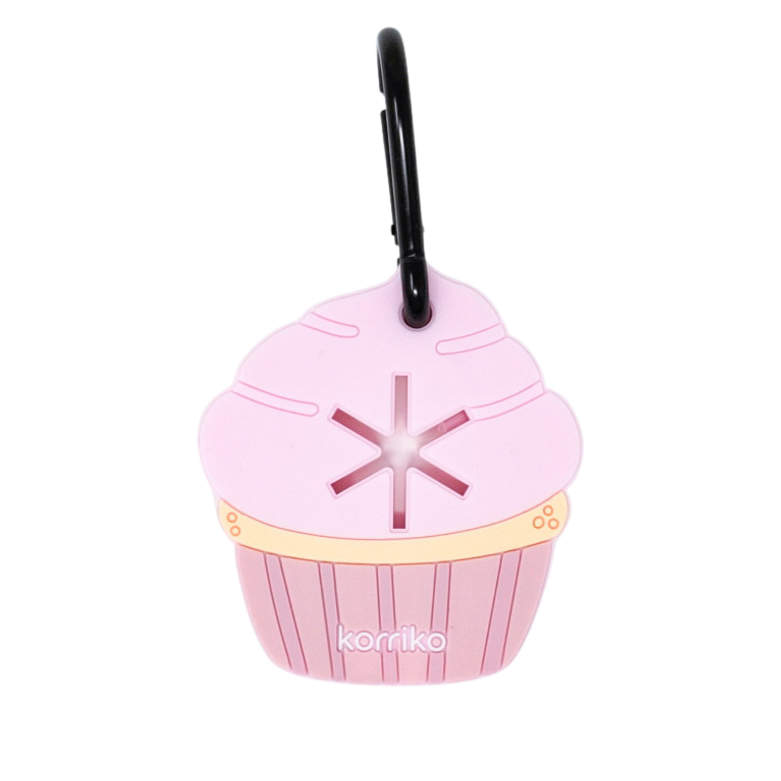 Hands-Free Poop Bag Holder - Cupcake