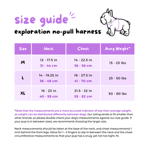 Exploration No-Pull Dog Harness - Sushi
