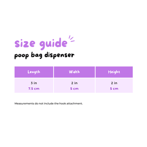 Poop Bag Dispenser - Spotted (Final Sale)