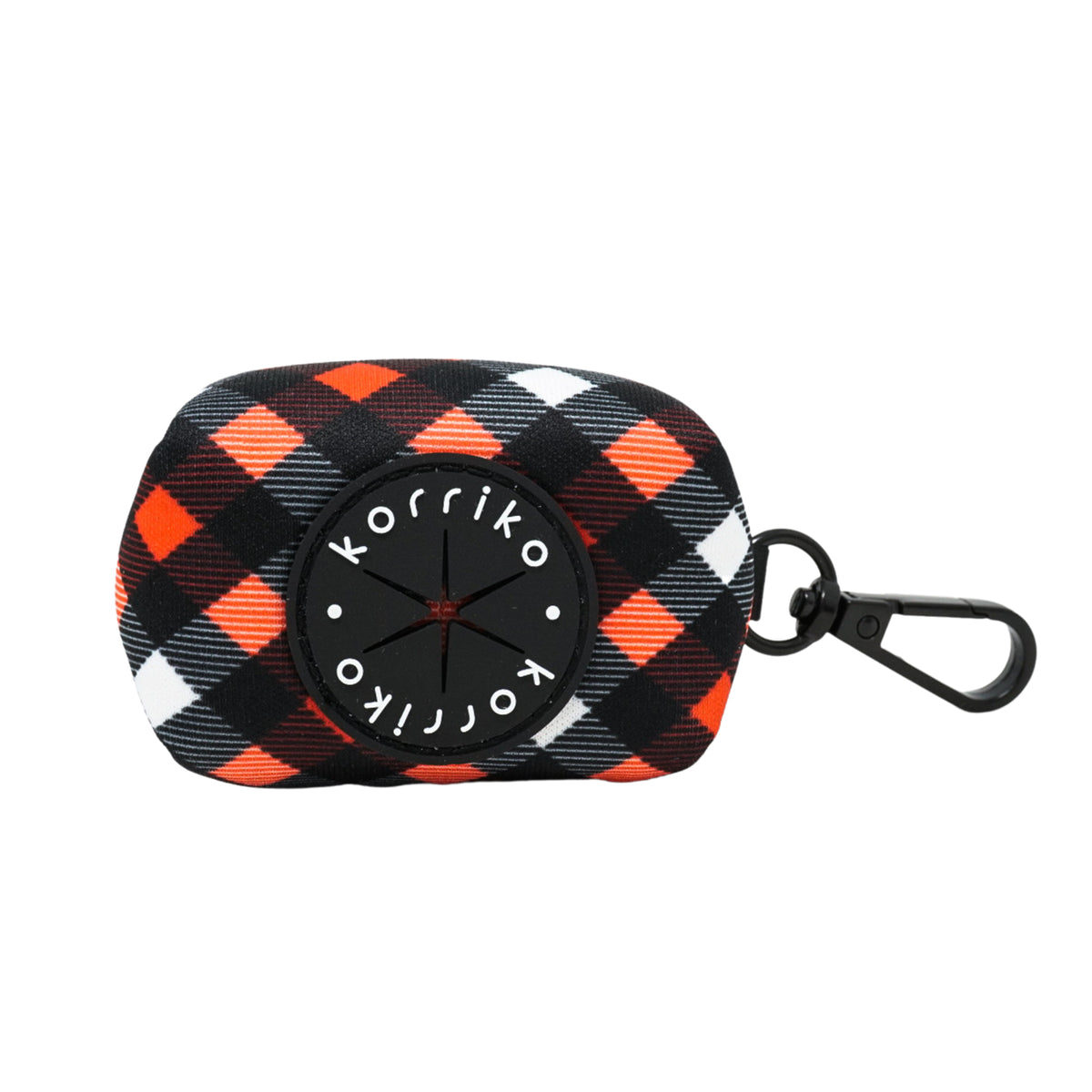 Poop Bag Dispenser - Red Plaid