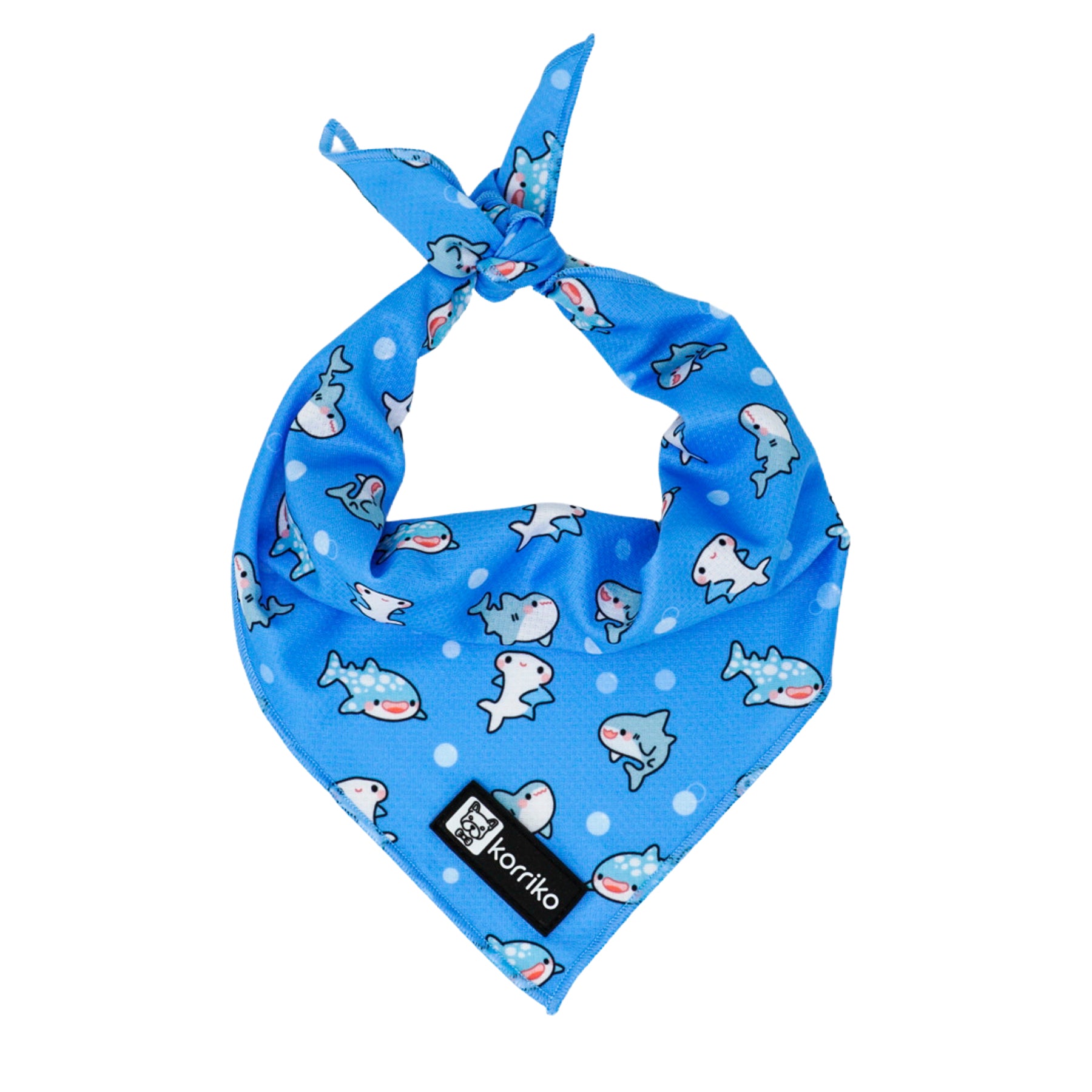 Cooling Dog Bandana - Shark