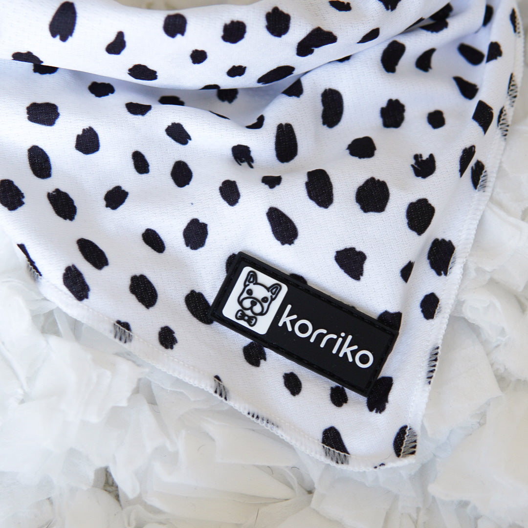 Cooling Dog Bandana - Spotted (Final Sale)