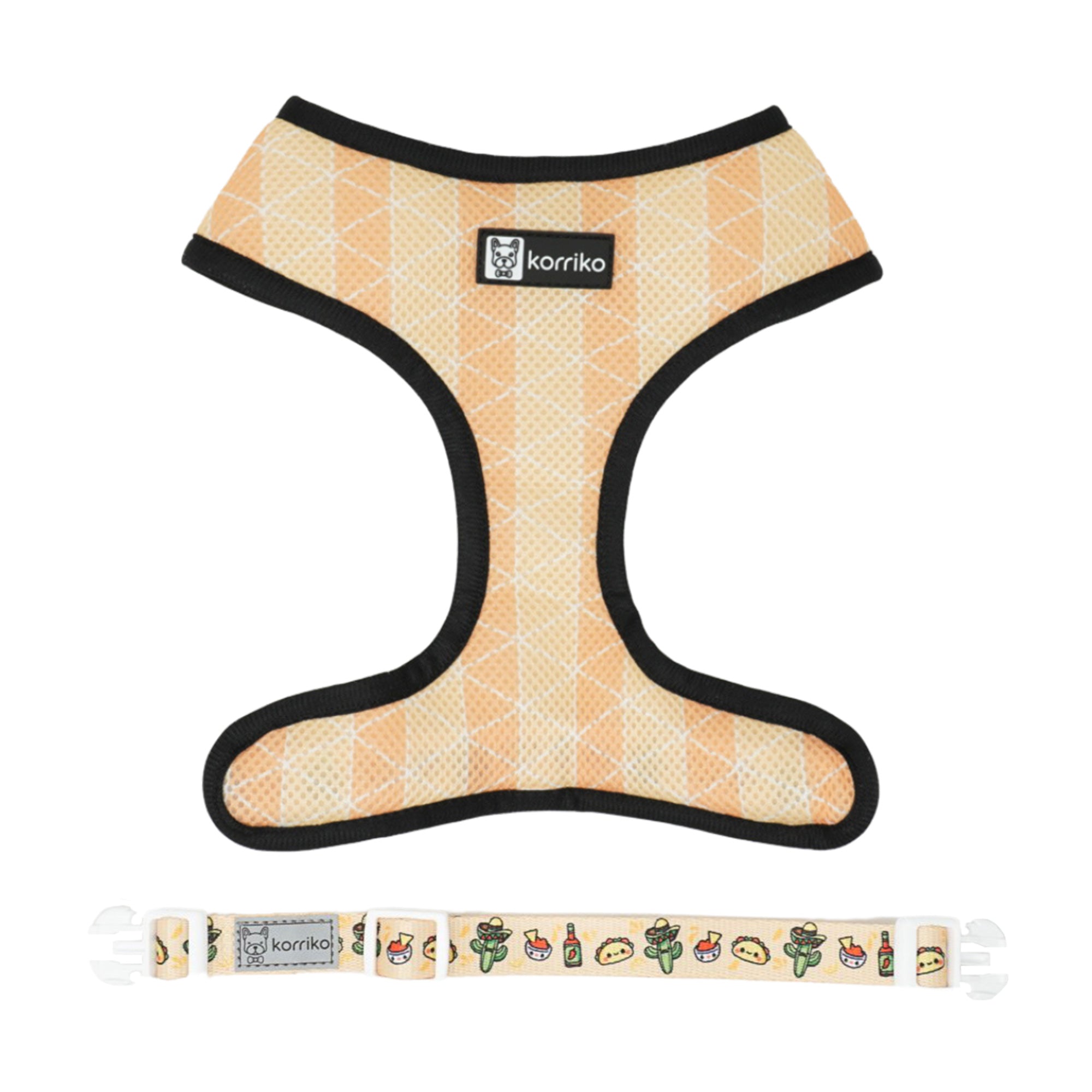 Reversible Dog Harness - Taco Fiesta (SECONDS - FINAL SALE)