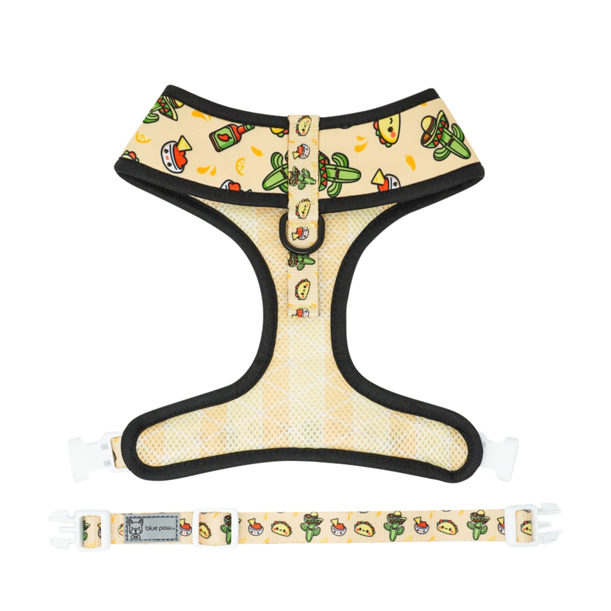 Reversible Dog Harness - Taco Fiesta (BPC - SECONDS - FINAL SALE)