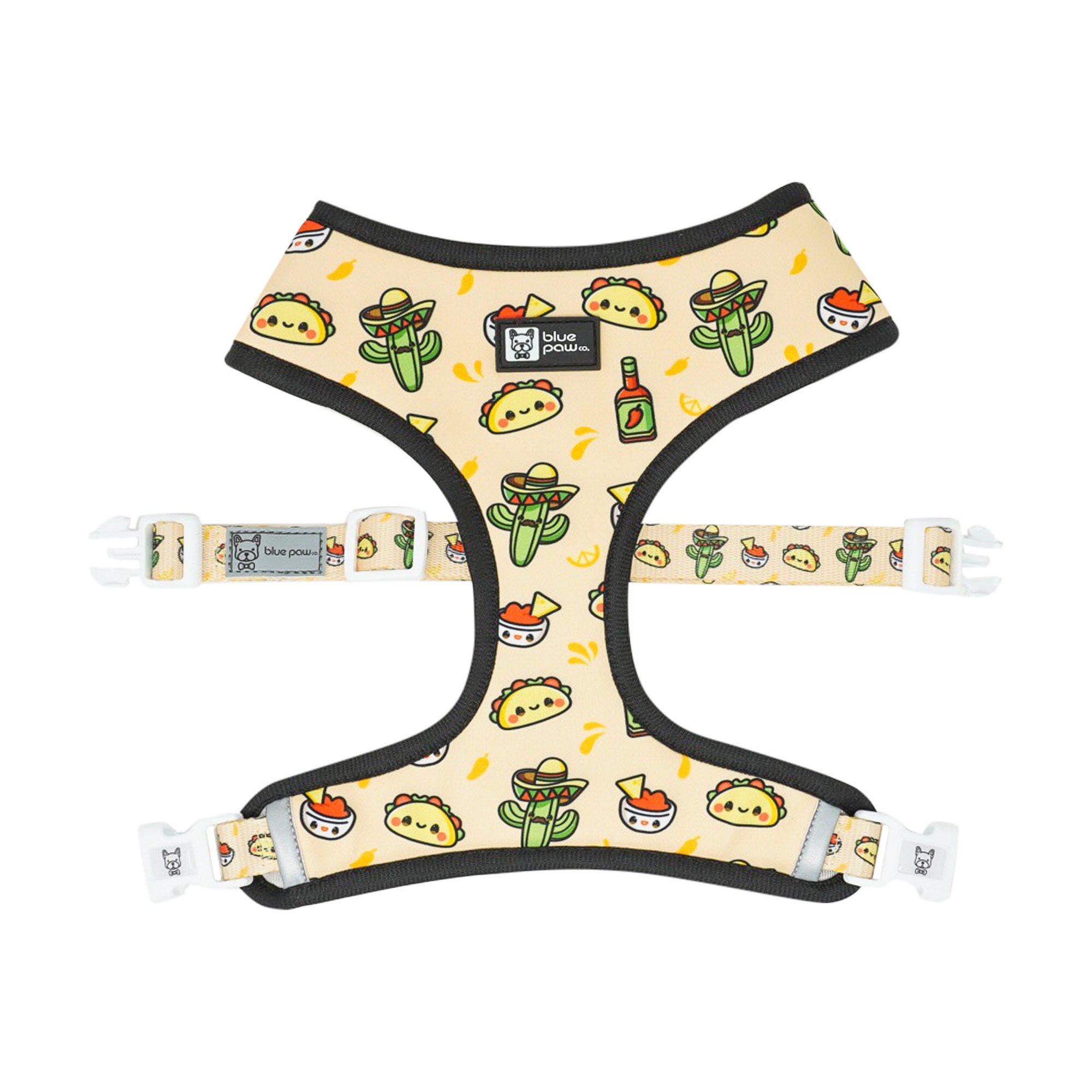 Reversible Dog Harness - Taco Fiesta (BPC - SECONDS - FINAL SALE)